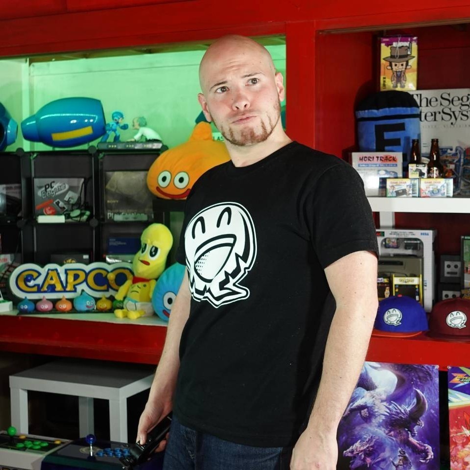 HTP ビッグロゴTシャツ「Black : glow-in-the-dark」