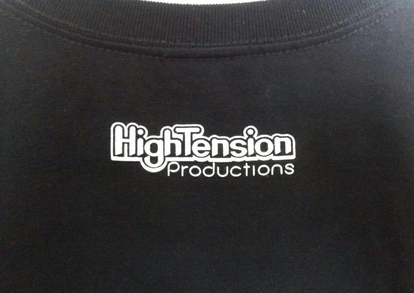 HTP ビッグロゴTシャツ「Black : glow-in-the-dark」