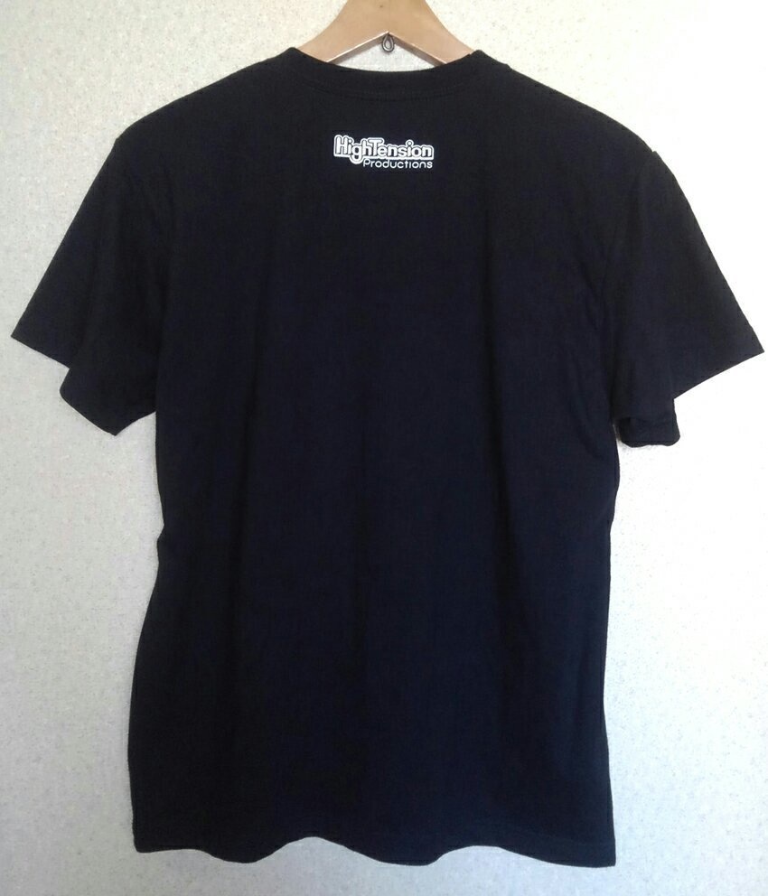 HTP ビッグロゴTシャツ「Black : glow-in-the-dark」