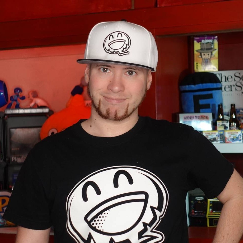 【New!】HTP ハイテンションスマイルくんロゴキャップ「Black × White」