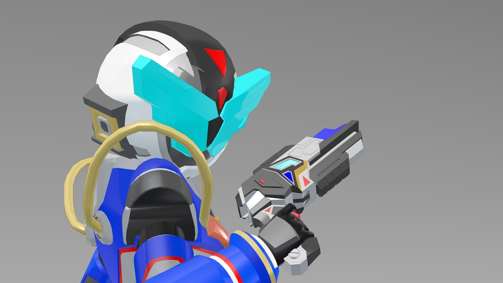 【複数アバター対応VRヒーロー変身ギミック】ライズダイバーガンマ - RISEDIVER-GAMMA