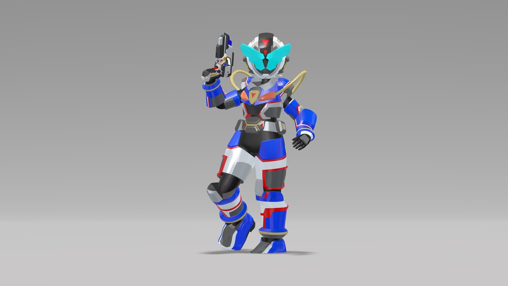 【複数アバター対応VRヒーロー変身ギミック】ライズダイバーガンマ - RISEDIVER-GAMMA