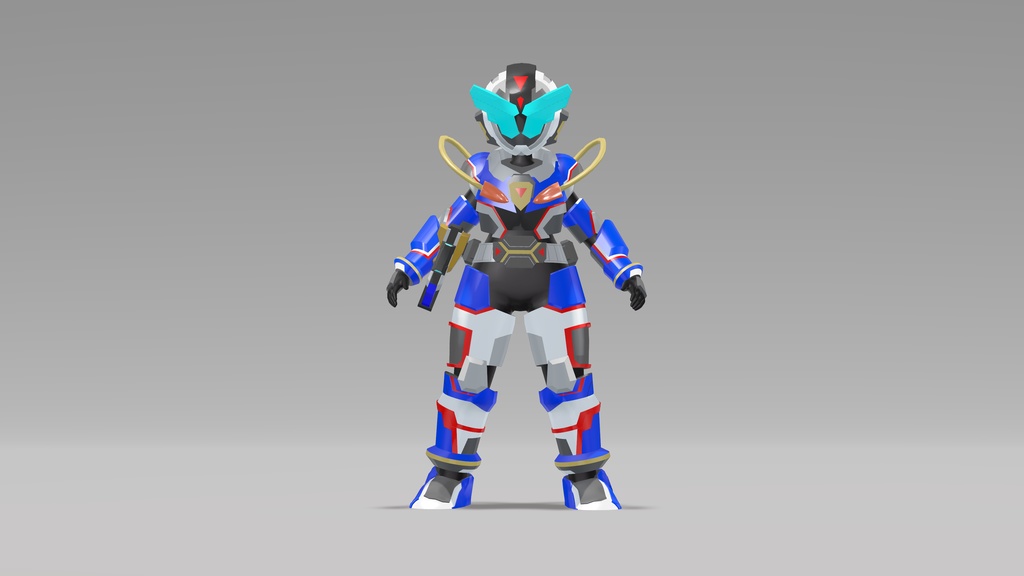 【複数アバター対応VRヒーロー変身ギミック】ライズダイバーガンマ - RISEDIVER-GAMMA