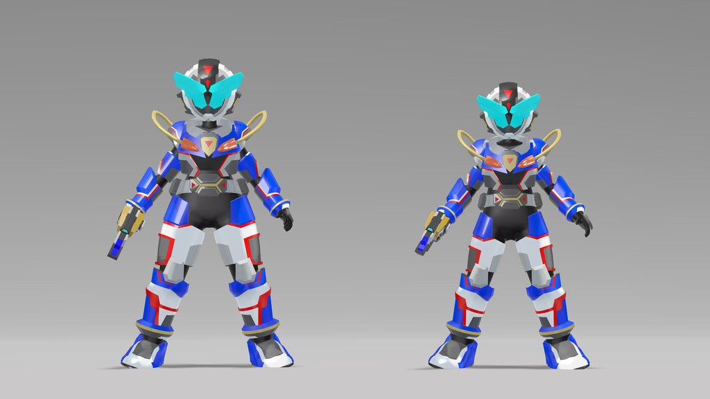 【複数アバター対応VRヒーロー変身ギミック】ライズダイバーガンマ - RISEDIVER-GAMMA