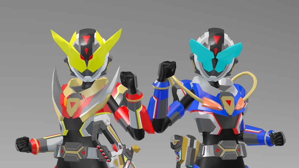 【複数アバター対応VRヒーロー変身ギミック】ライズダイバーガンマ - RISEDIVER-GAMMA