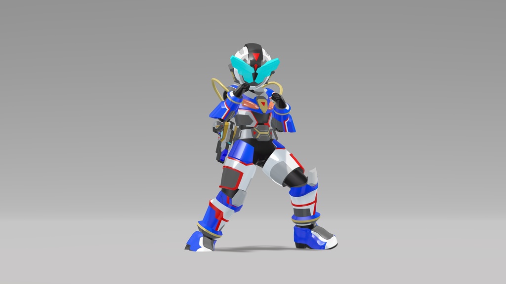 【複数アバター対応VRヒーロー変身ギミック】ライズダイバーガンマ - RISEDIVER-GAMMA