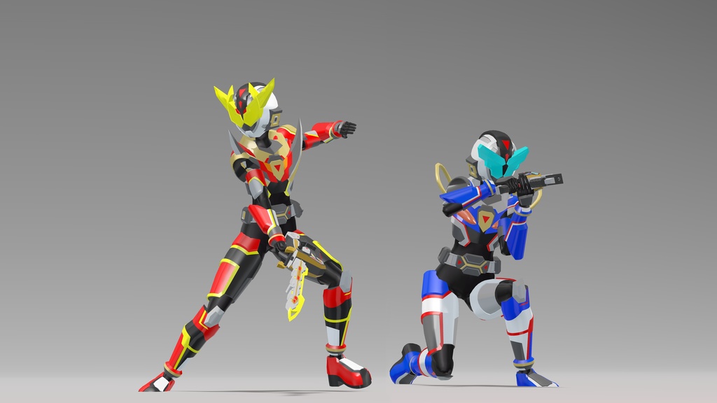 【複数アバター対応VRヒーロー変身ギミック】ライズダイバーガンマ - RISEDIVER-GAMMA