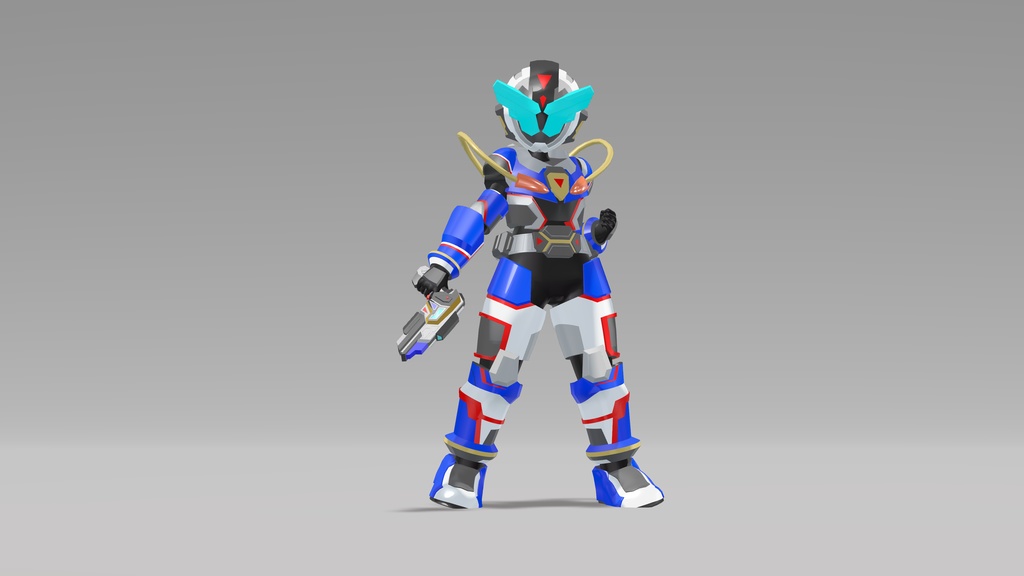 【複数アバター対応VRヒーロー変身ギミック】ライズダイバーガンマ - RISEDIVER-GAMMA