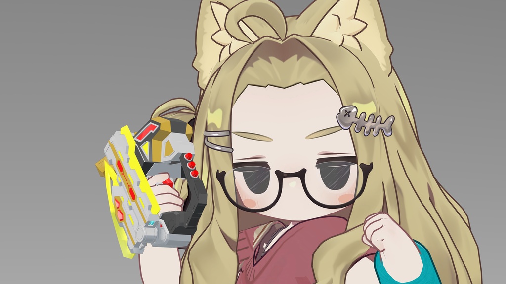 【複数アバター対応VRヒーロー変身ギミック】ライズダイバーカトラス - RISEDIVER-CUTLASS