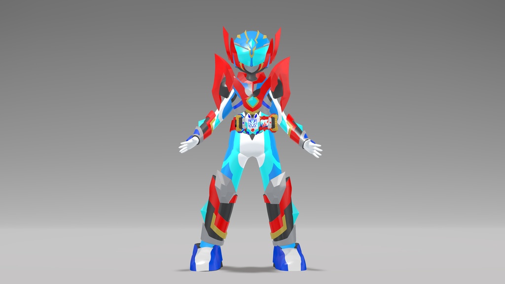 【うささき&れんずちゃん&まめふれんず対応 VRヒーロー変身ギミック】ライズダイバーシグマ&ミュー - RISEDIVER-Σ&Μ