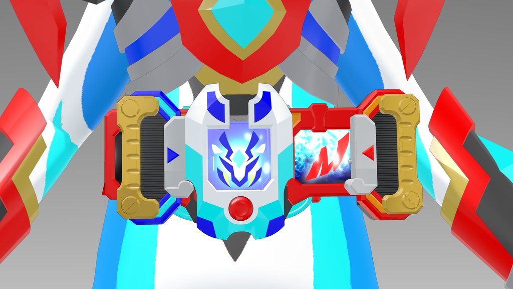 【うささき&れんずちゃん&まめふれんず対応 VRヒーロー変身ギミック】ライズダイバーシグマ&ミュー - RISEDIVER-Σ&Μ