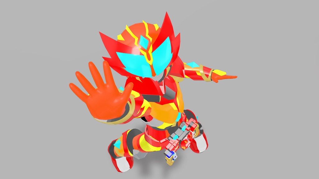 【うささき&れんずちゃん&まめふれんず対応 VRヒーロー変身ギミック】ライズダイバーシグマ&ミュー - RISEDIVER-Σ&Μ