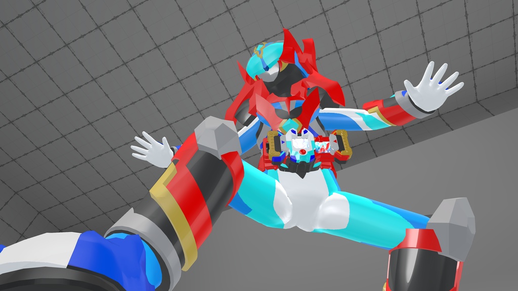 【うささき&れんずちゃん&まめふれんず対応 VRヒーロー変身ギミック】ライズダイバーシグマ&ミュー - RISEDIVER-Σ&Μ