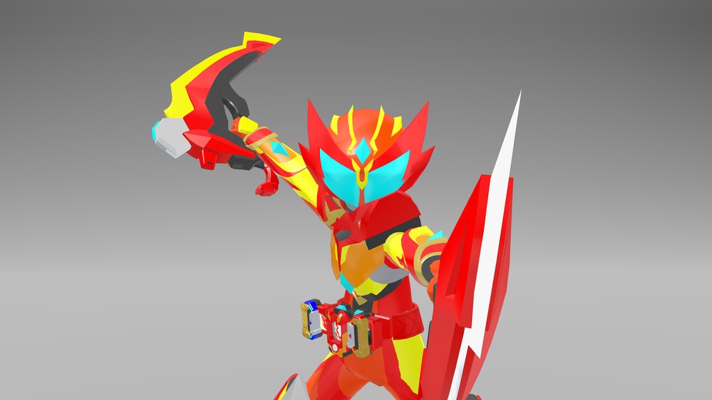 【うささき&れんずちゃん&まめふれんず対応 VRヒーロー変身ギミック】ライズダイバーシグマ&ミュー - RISEDIVER-Σ&Μ