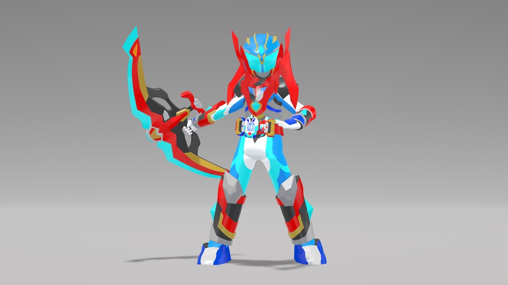 【うささき&れんずちゃん&まめふれんず対応 VRヒーロー変身ギミック】ライズダイバーシグマ&ミュー - RISEDIVER-Σ&Μ