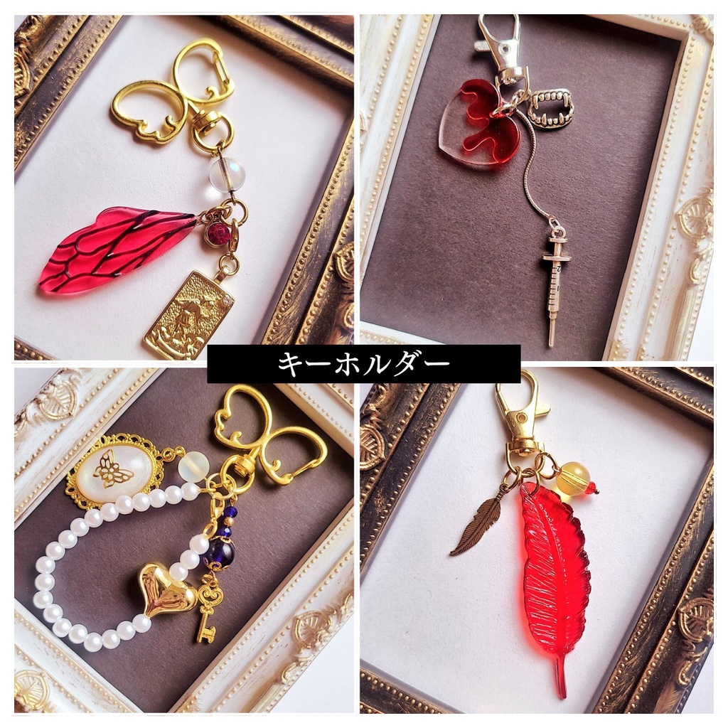 【6月再開予定】創作・推しキャライメージアクセサリー|オーダーメイド制作