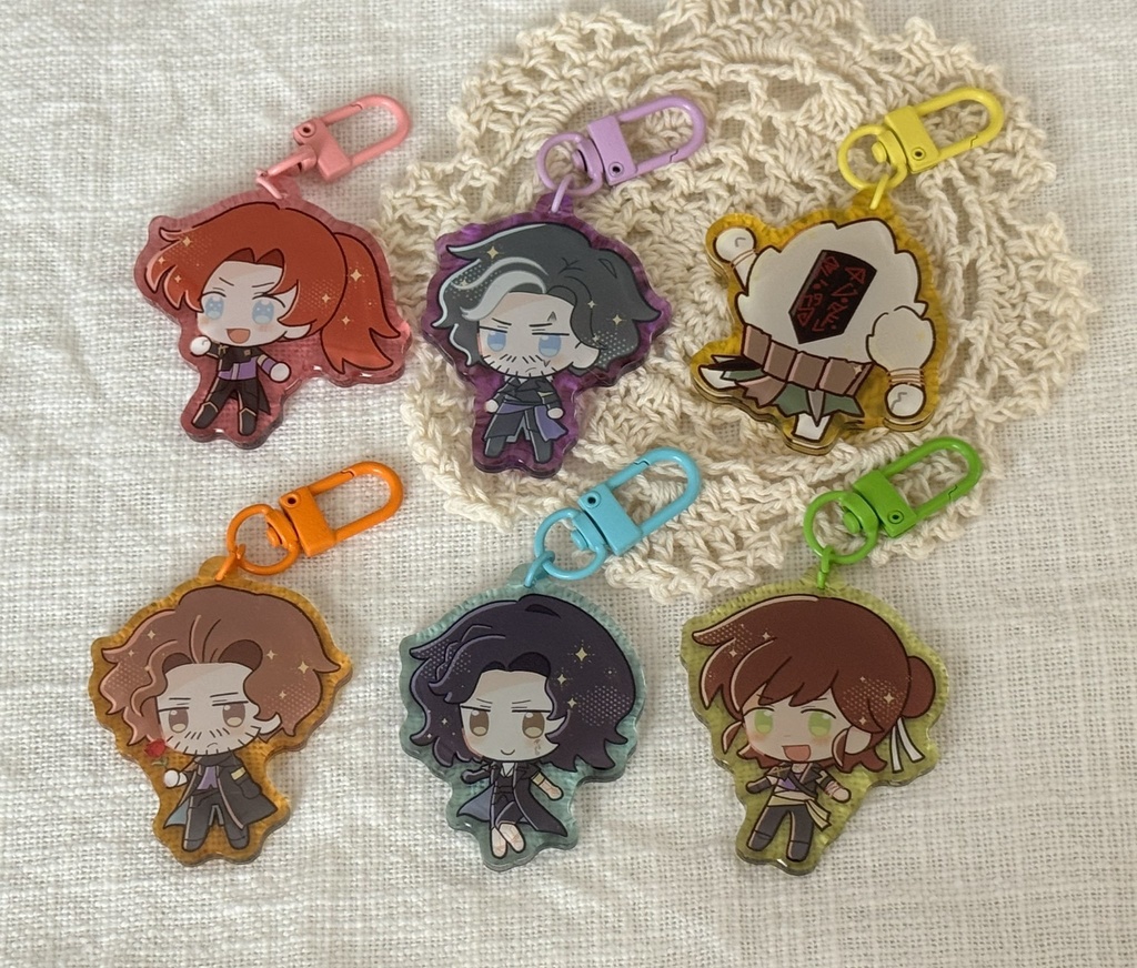 ドーミングアクリルキーホルダー