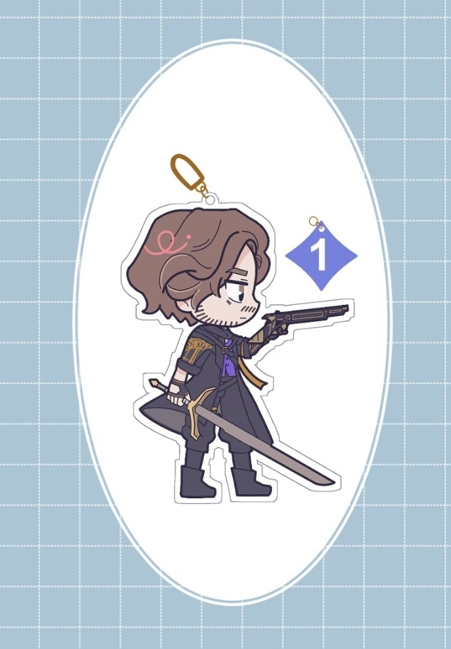 ギュスターヴ　アクリルキーホルダー