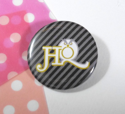 アイドルパロ、ロゴ缶バッジ