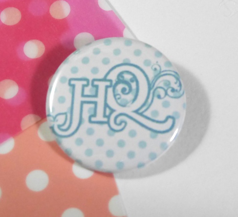 アイドルパロ、ロゴ缶バッジ