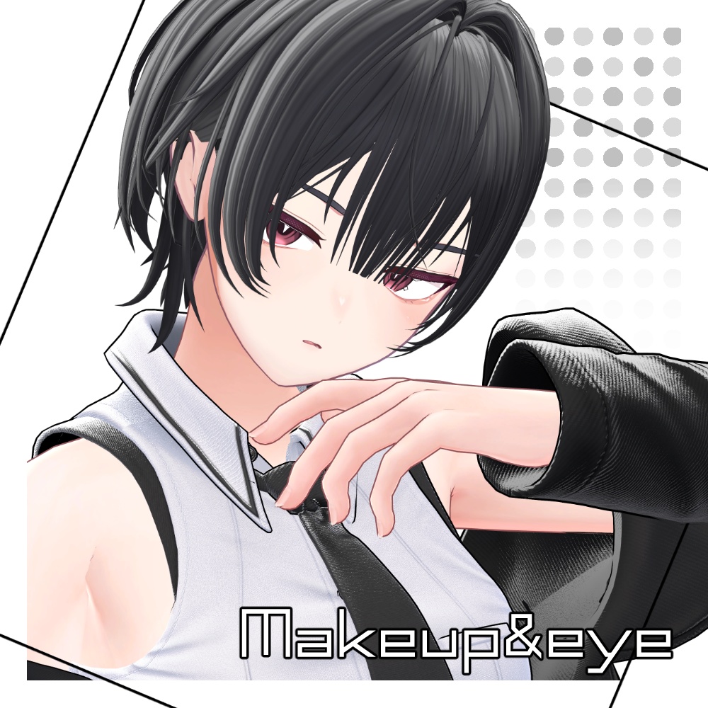 【6アバター対応】Makeup&Eye texture