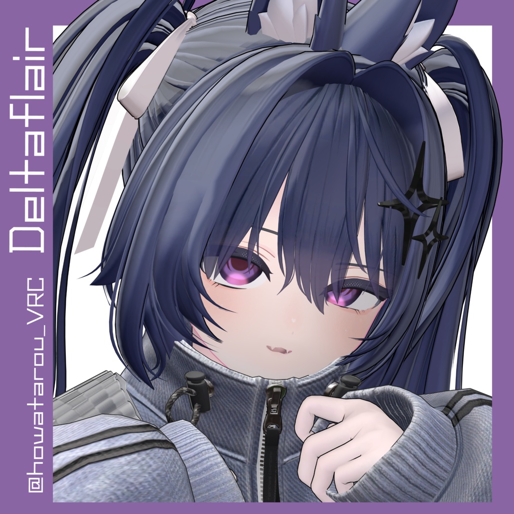 【6アバター対応】Makeup&Eye texture