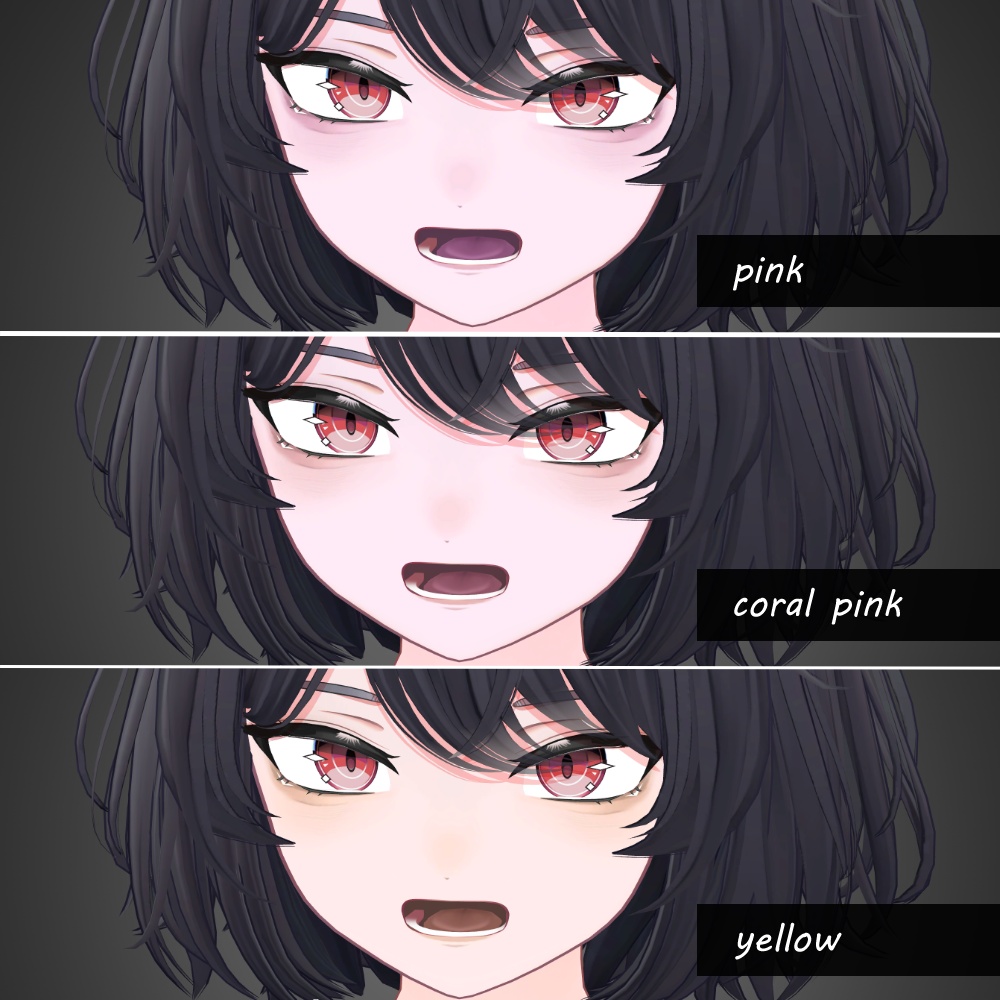 【2アバター対応】Makeup texture 2