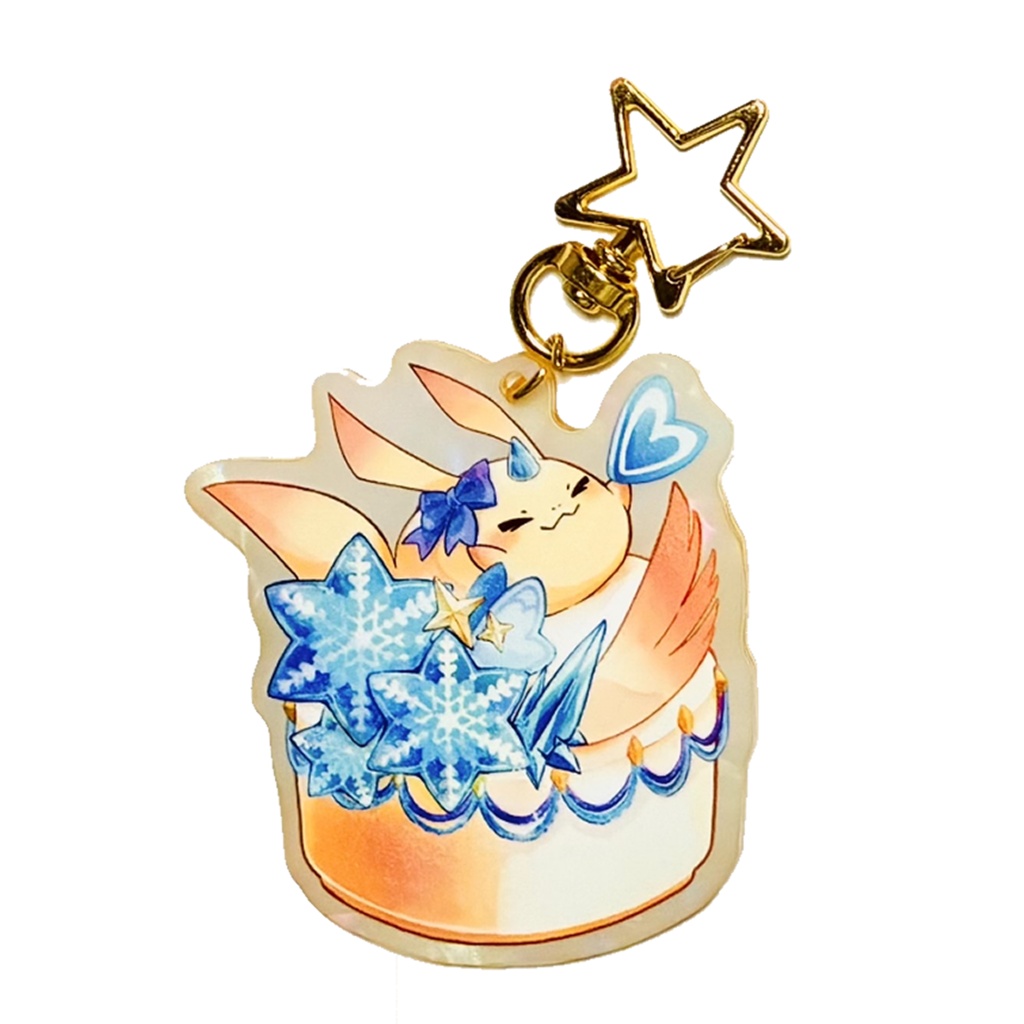 トトケーキ(カラーアクリルストラップ)