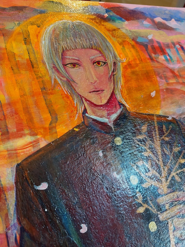 【両面・原画】『極楽浄土』『人間ダーツ』