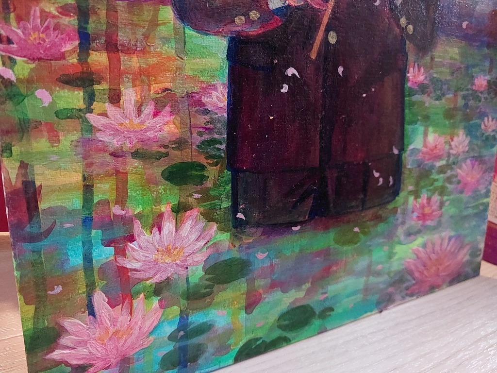 【両面・原画】『極楽浄土』『人間ダーツ』