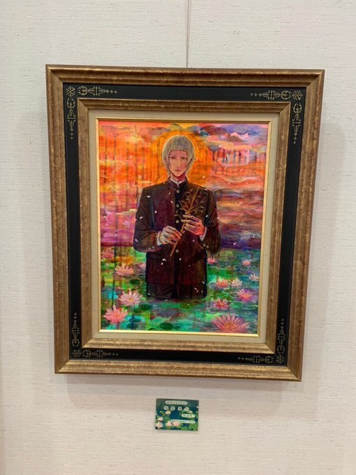 【両面・原画】『極楽浄土』『人間ダーツ』