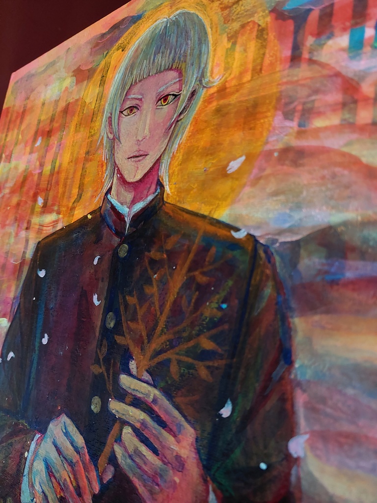 【両面・原画】『極楽浄土』『人間ダーツ』