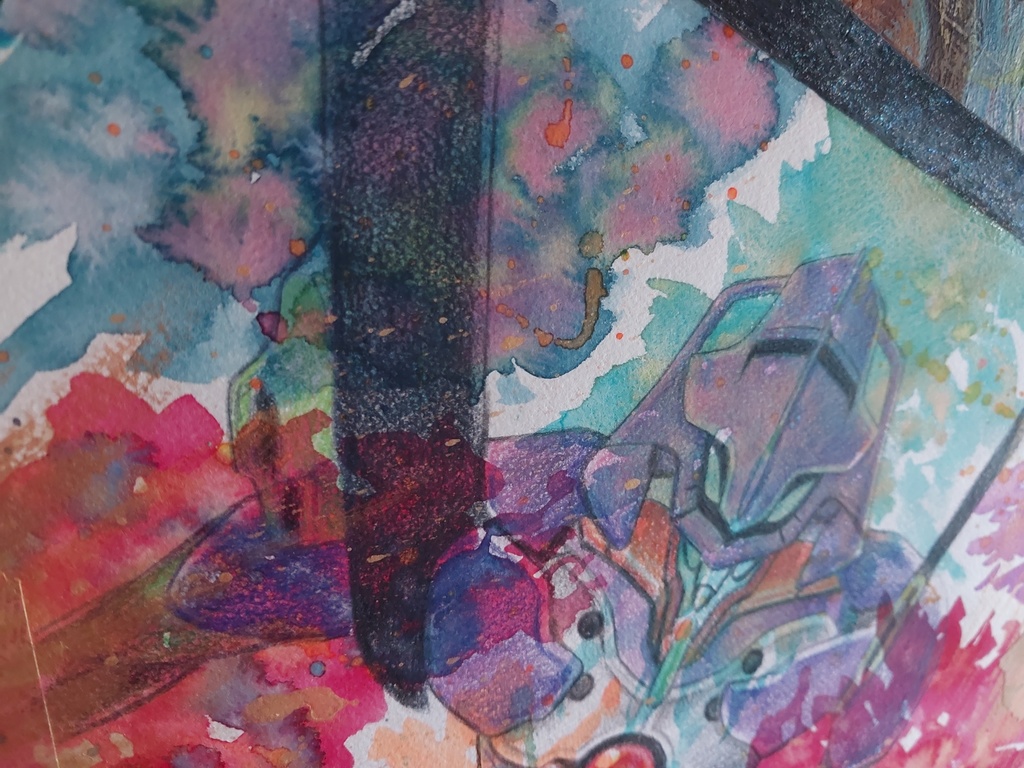 【アナログ原画】エヴァ初号機