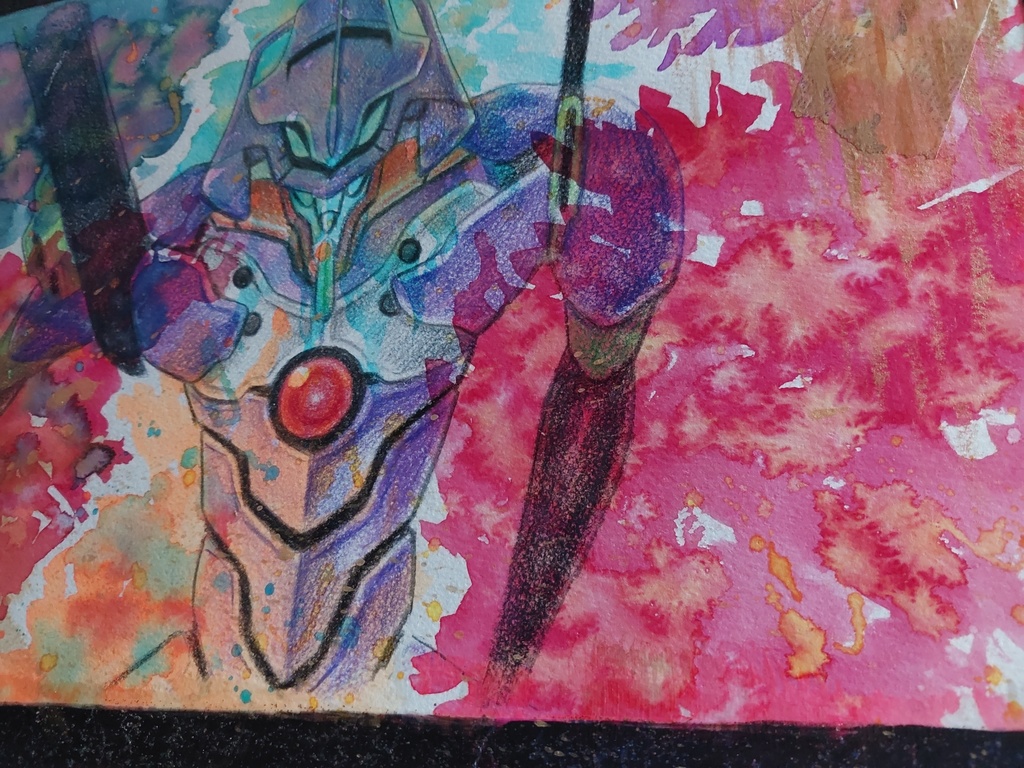 【アナログ原画】エヴァ初号機