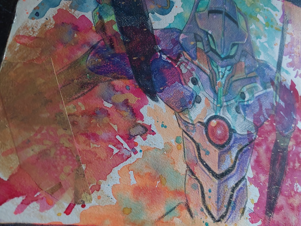 【アナログ原画】エヴァ初号機