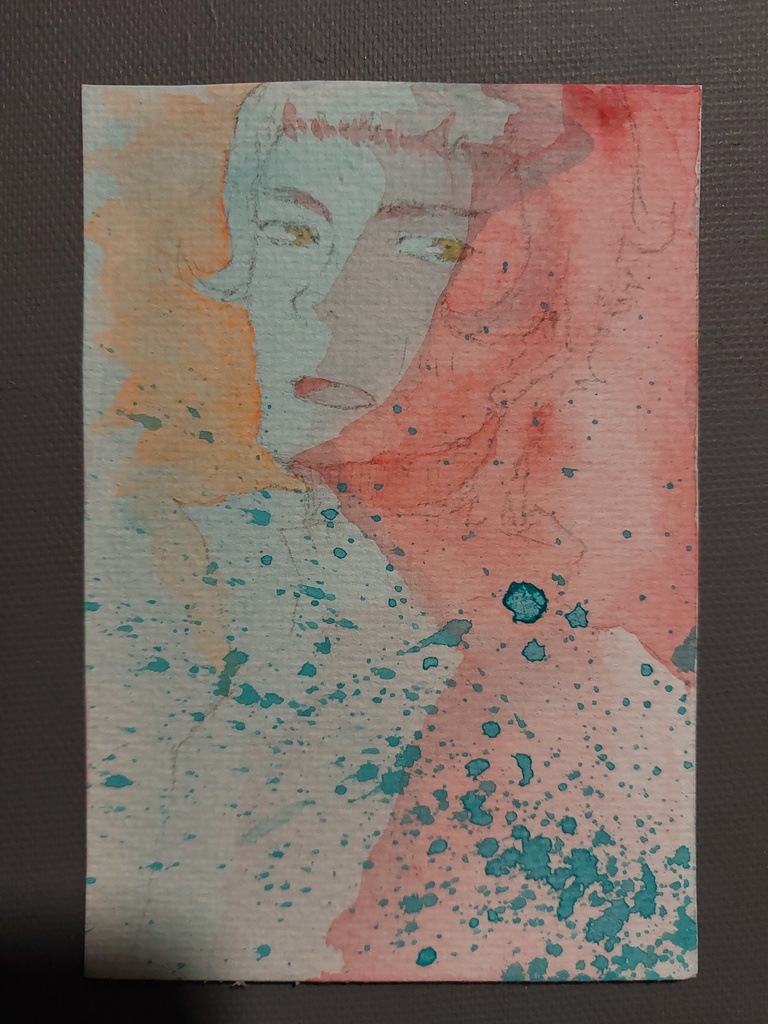 【アナログ原画】90's風◆創作キャラ10枚セット