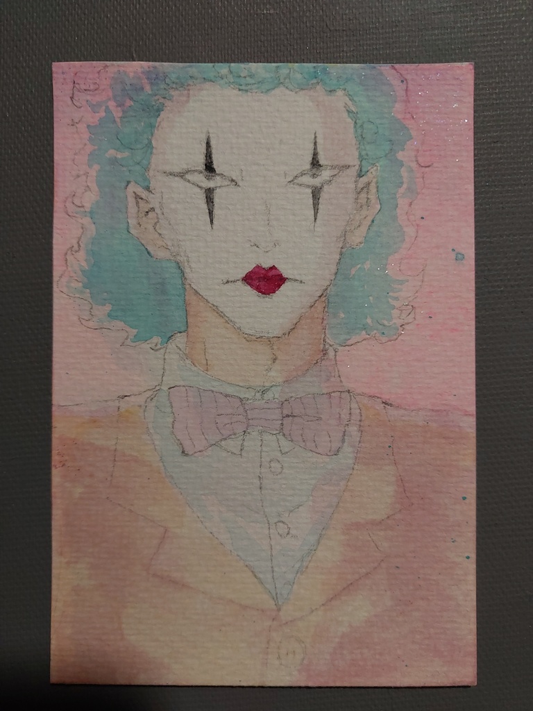 【アナログ原画】90's風◆創作キャラ10枚セット