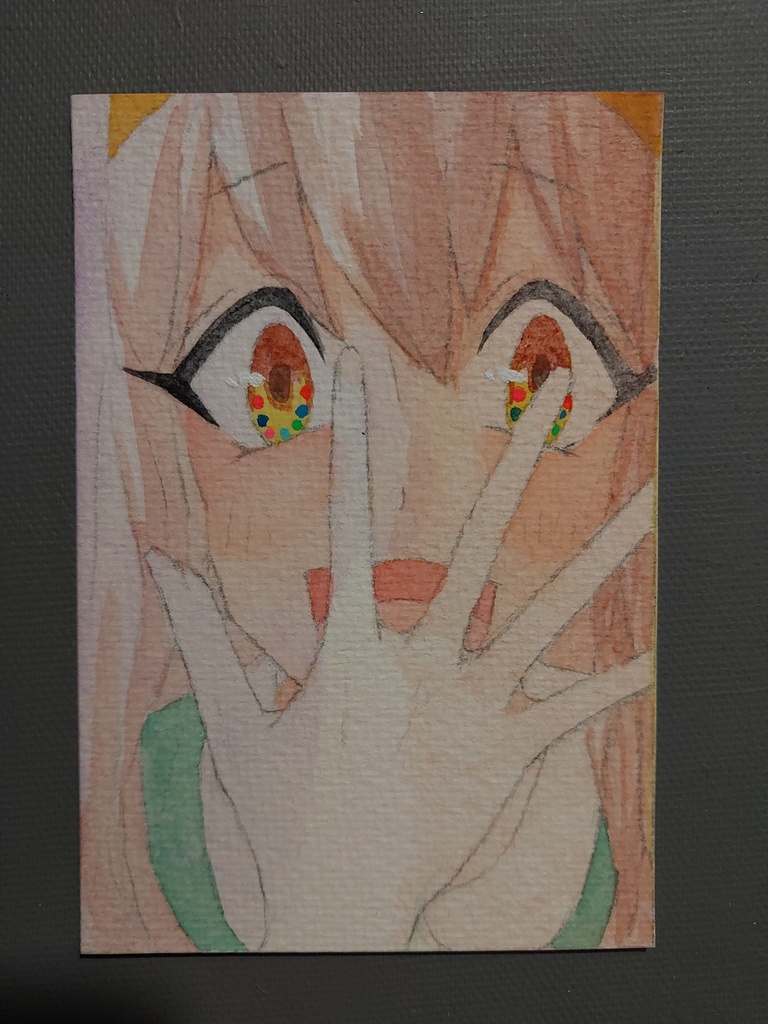 【アナログ原画】90's風◆創作キャラ10枚セット