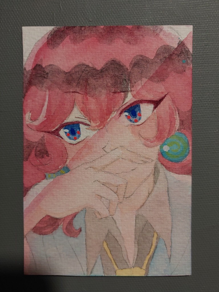 【アナログ原画】90's風◆創作キャラ10枚セット