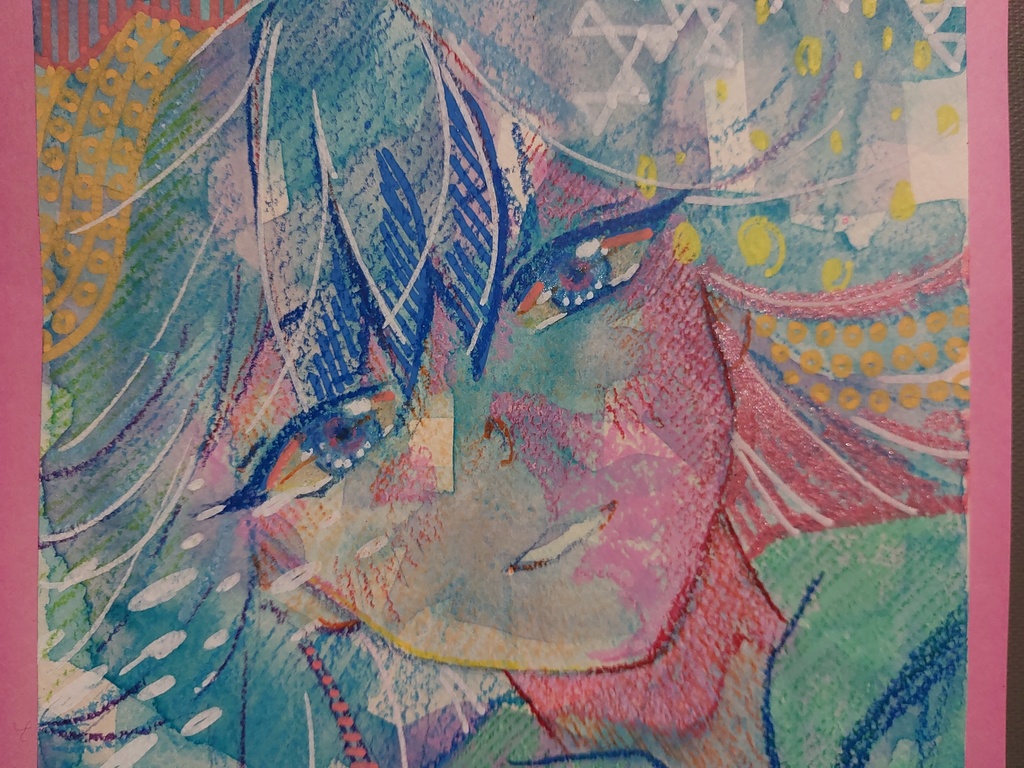 【アナログ原画】90's風◆『鼓動』