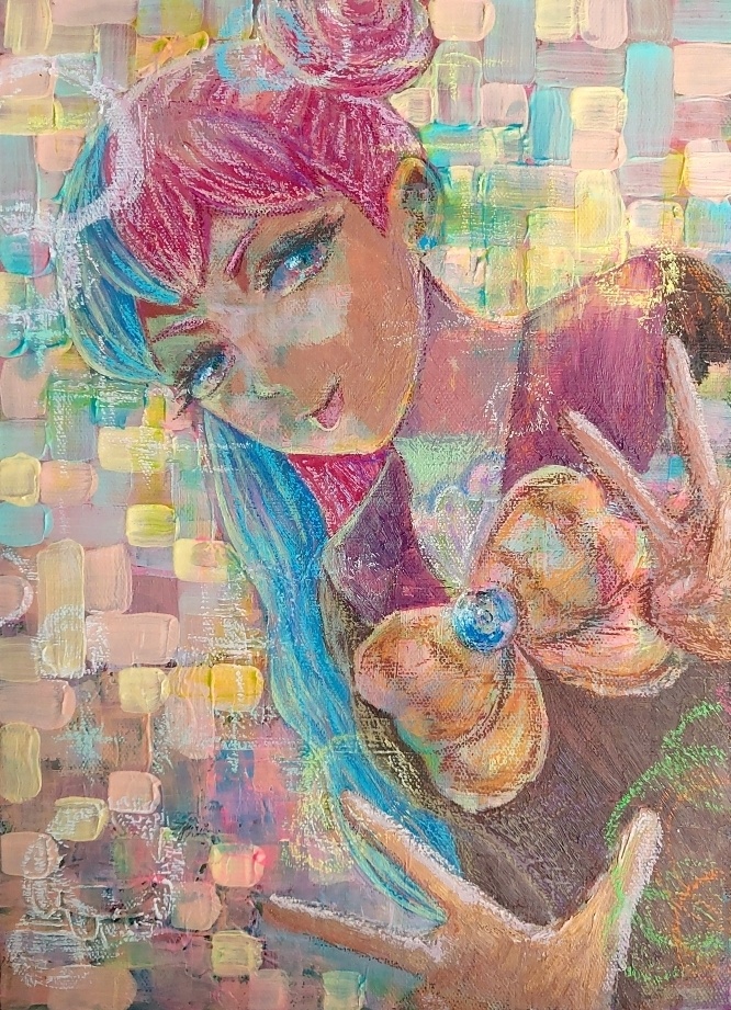 【アナログ原画】きゃぴぴ