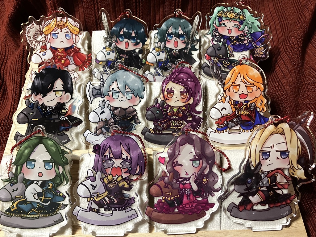 fe3h 黒鷲学級+α 木馬アクリルスタンド