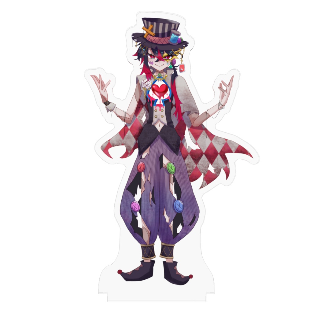 摩訶不シギーアクリルスタンド 100×100mm