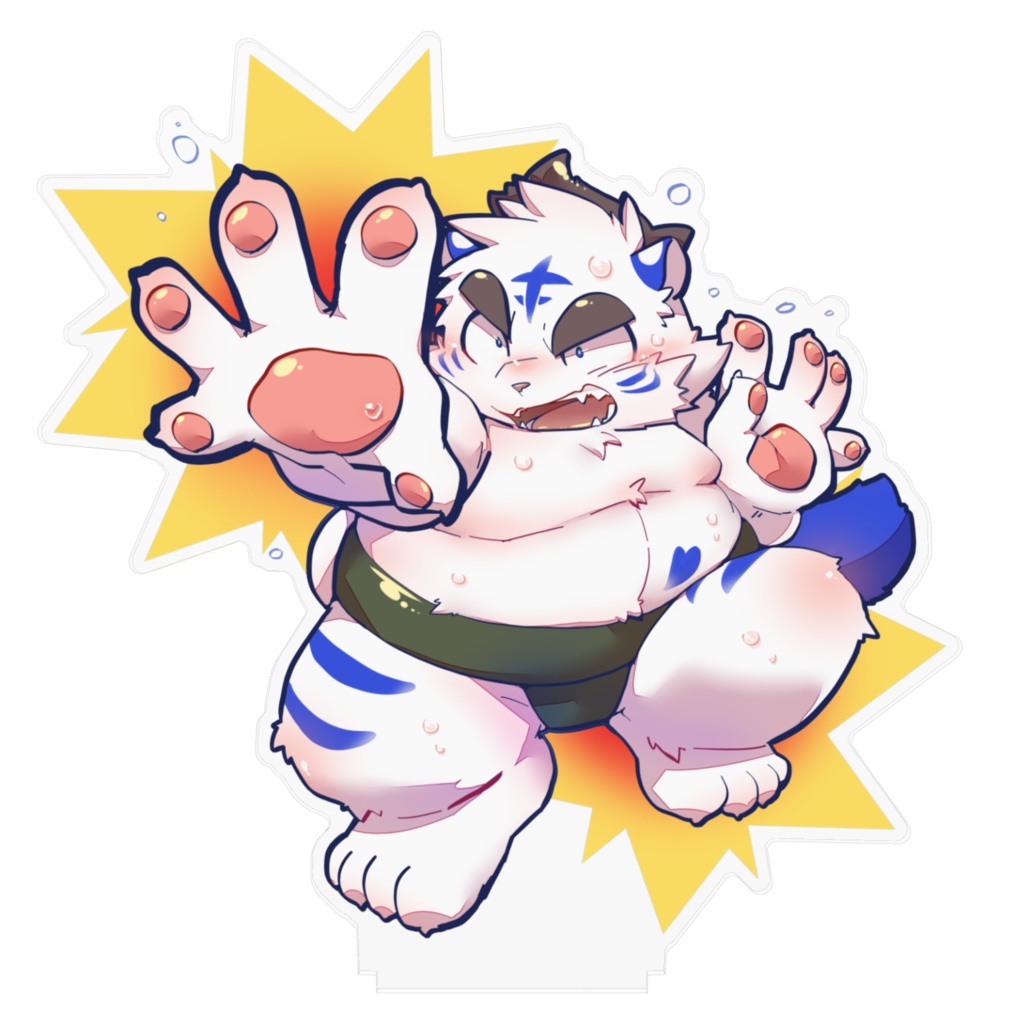 虎斗吹雪 太助アクリルフィギュア(どすこい!)