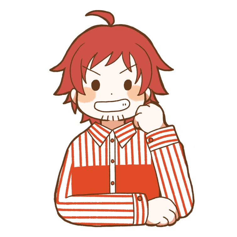 アクリルバッジクリップ【輝】