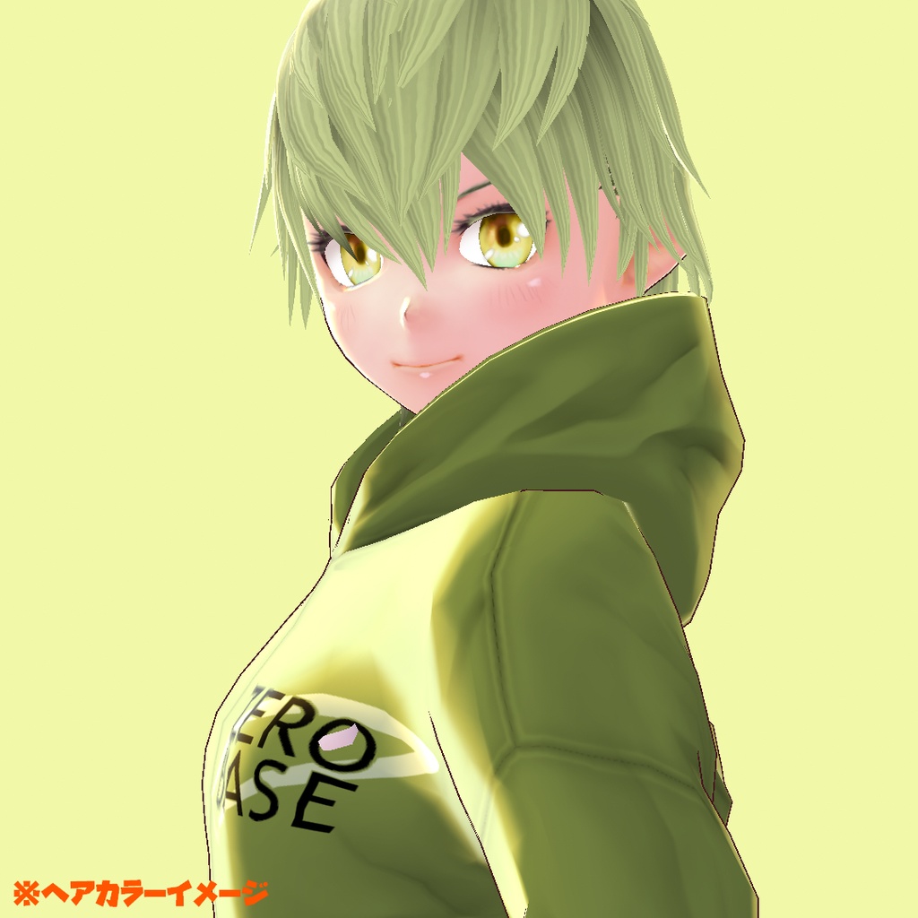 【VRoid 旧Ver】男女兼用ショートレイヤー【ヘアプリセット】