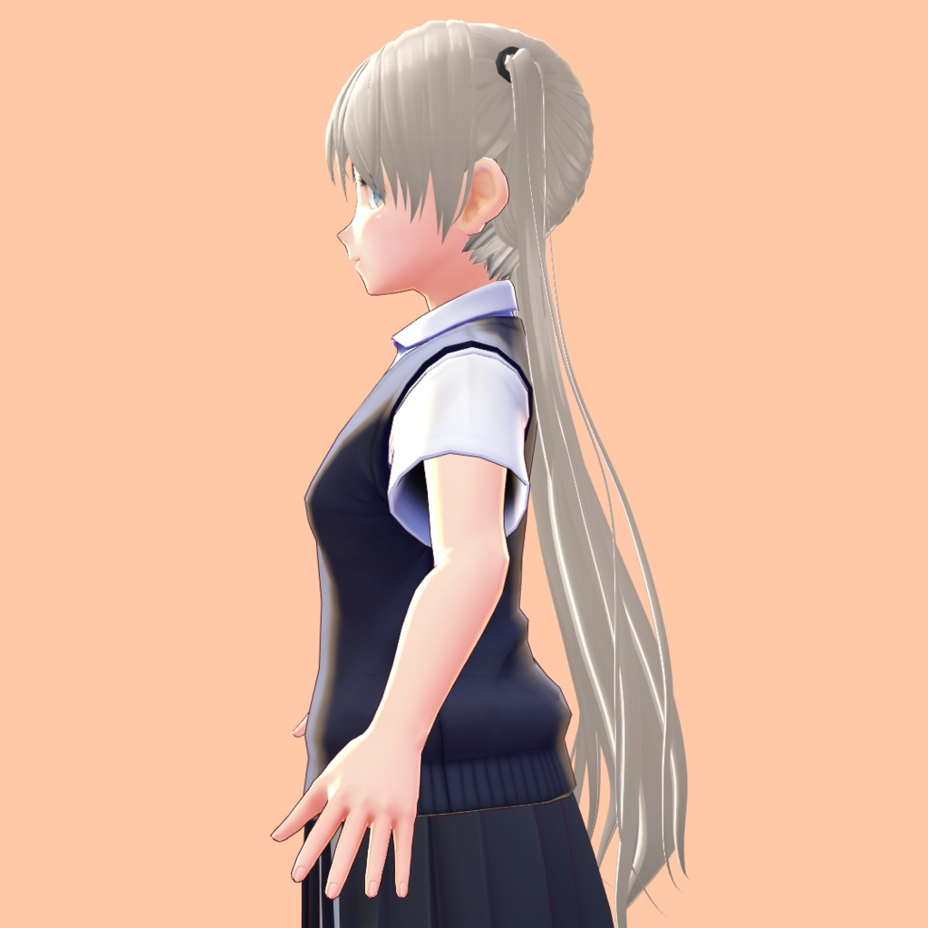 【VRoid 旧Ver】ツインテール【ヘアプリセット】