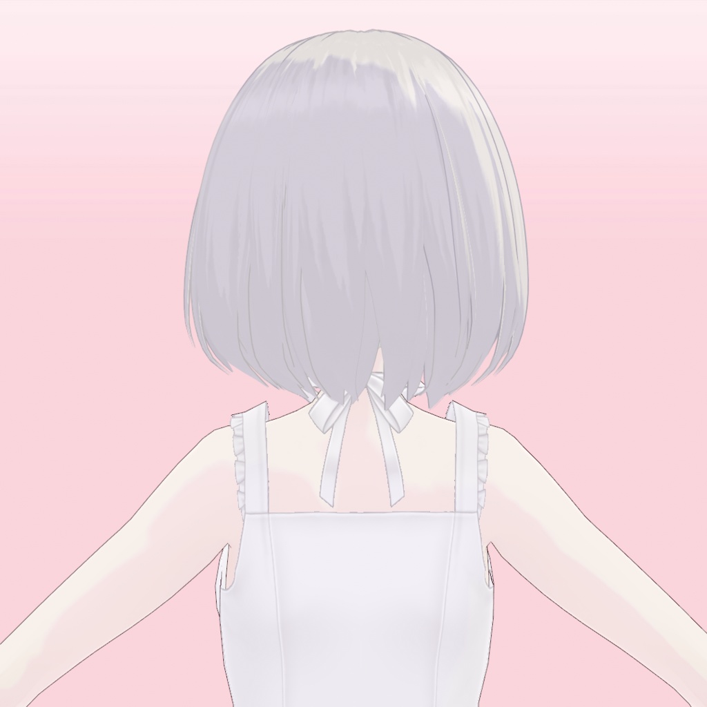 【VRoid用】ショートボブ【髪型プリセット】
