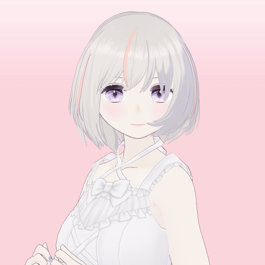 【VRoid用】ショートボブ【髪型プリセット】