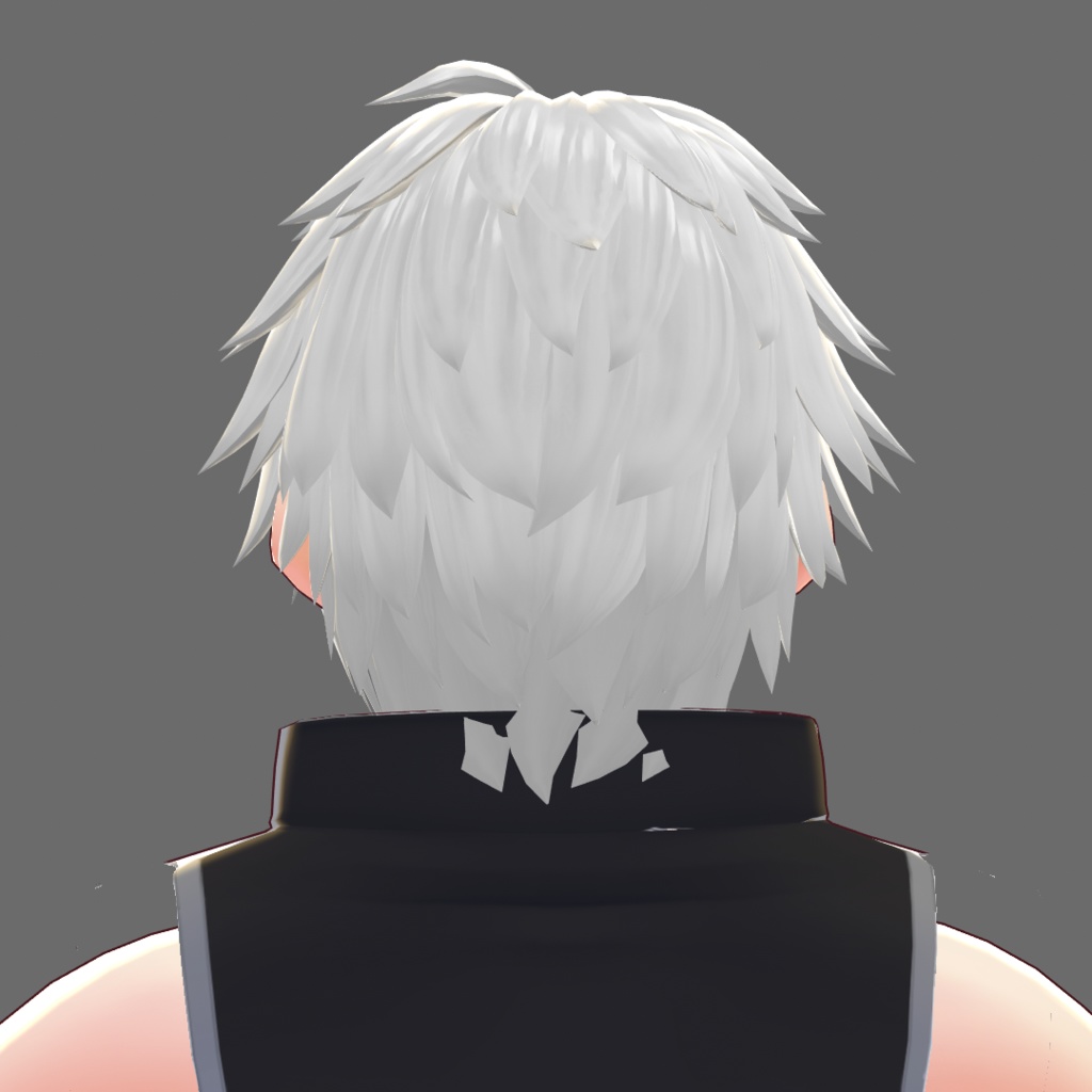 【VRoid 旧Ver】外ハネショート(男性用)【ヘアプリセット】